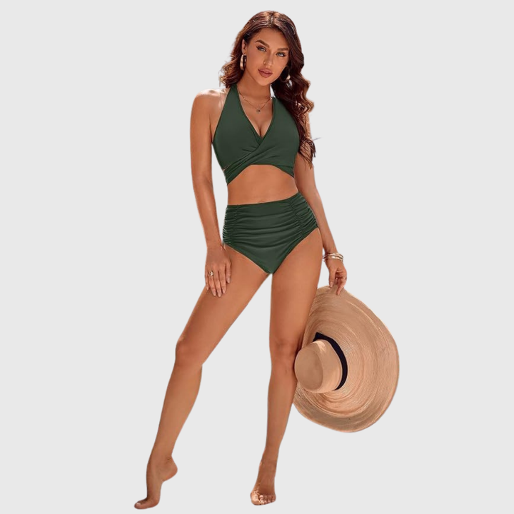 Pascale | Elegant High-Waisted Bikini Set