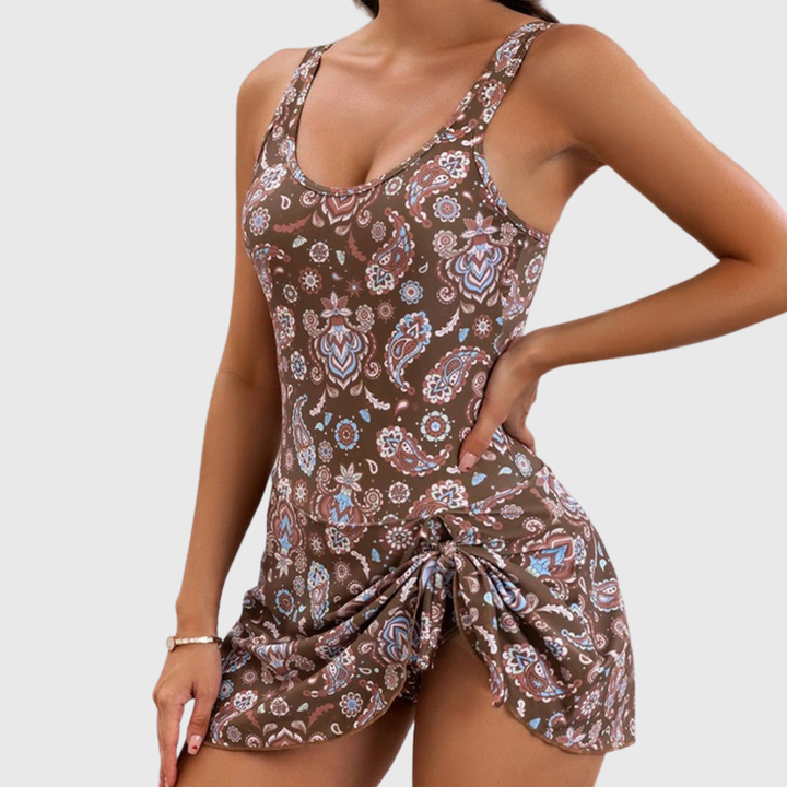 Clara | One-Piece Swimsuit with Skirt