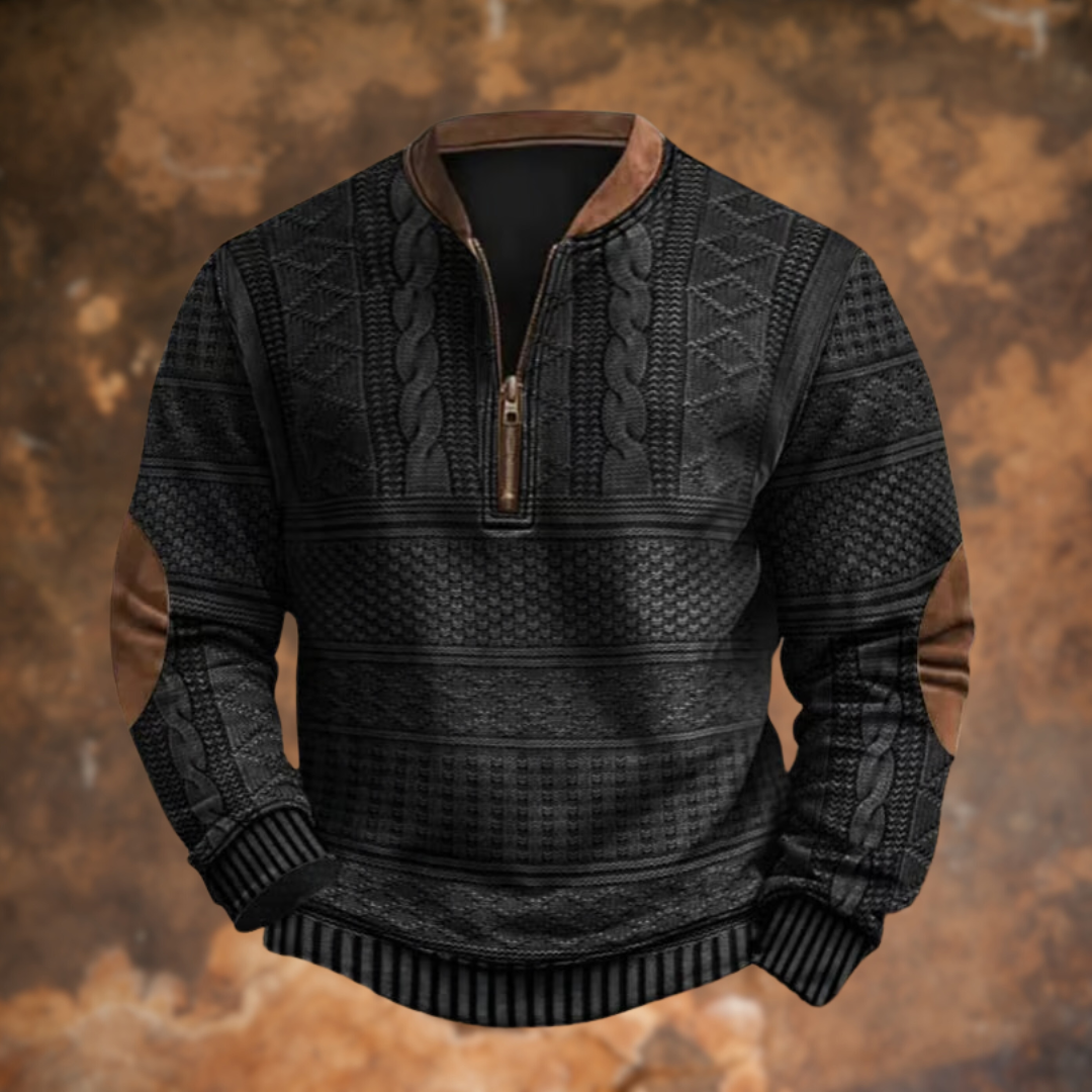 Jonas | Comfortable zip-up jumper with a modern look
