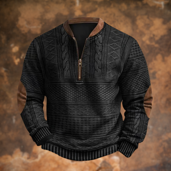 Jonas | Comfortable zip-up jumper with a modern look