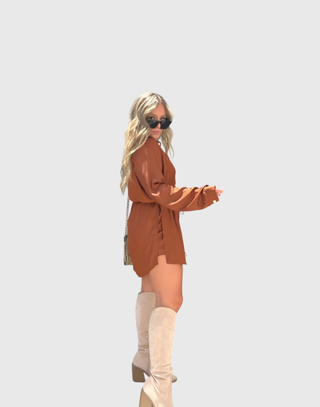 Sylvie | Elegant Pinafore Dress