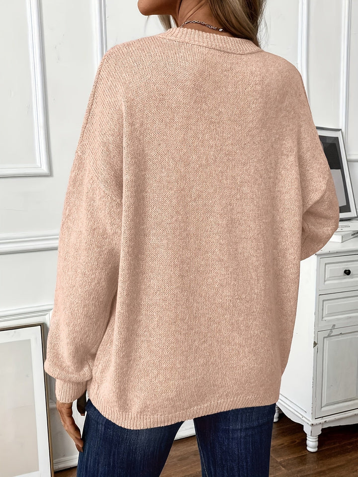 Ivy | Relaxed Split-Hem Jumper