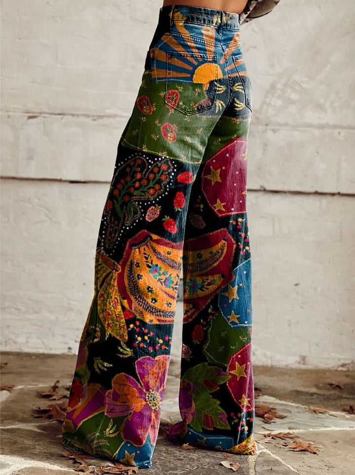 Édith | Authentic Pattern Trousers