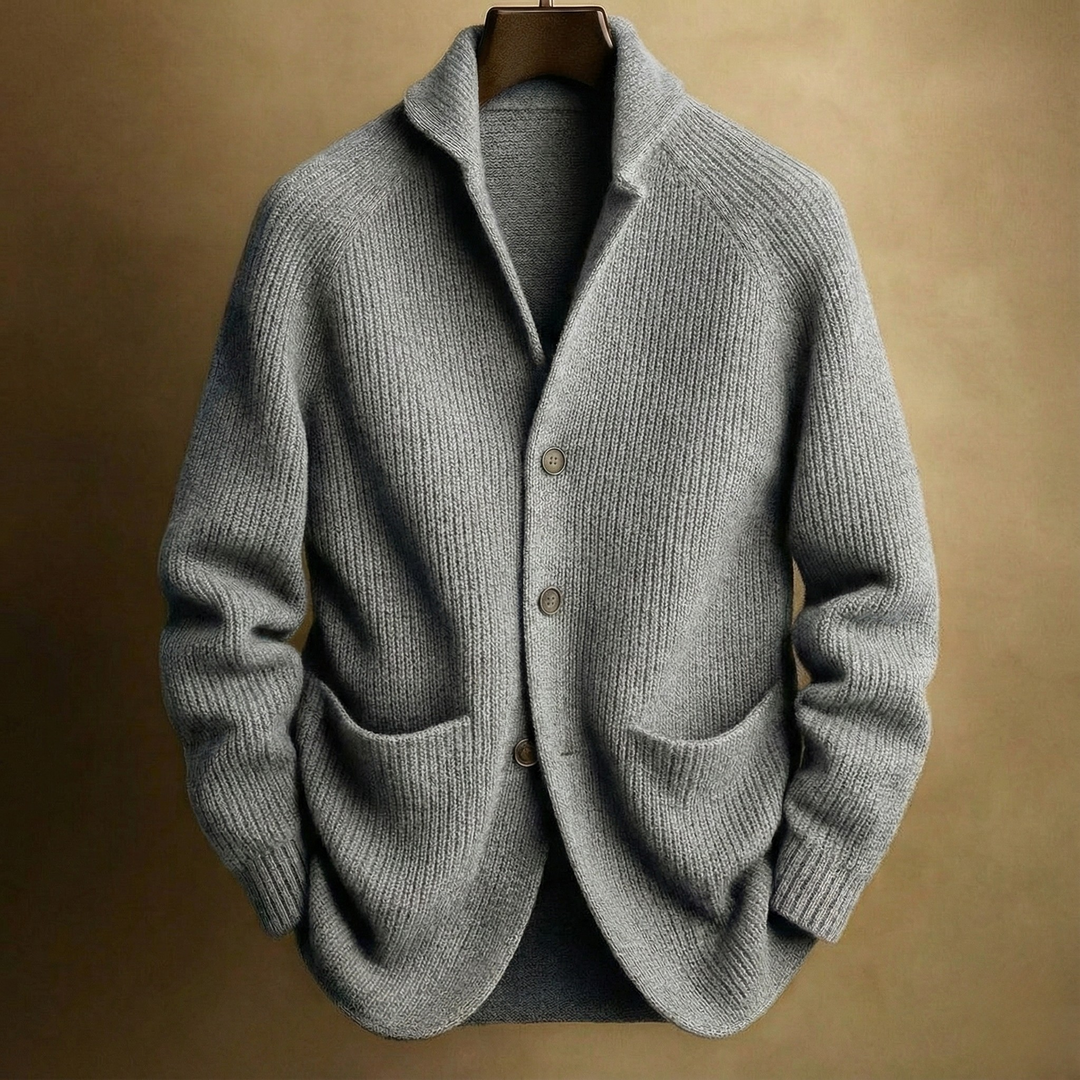 Sylvain | Ribbed Wool Gilet