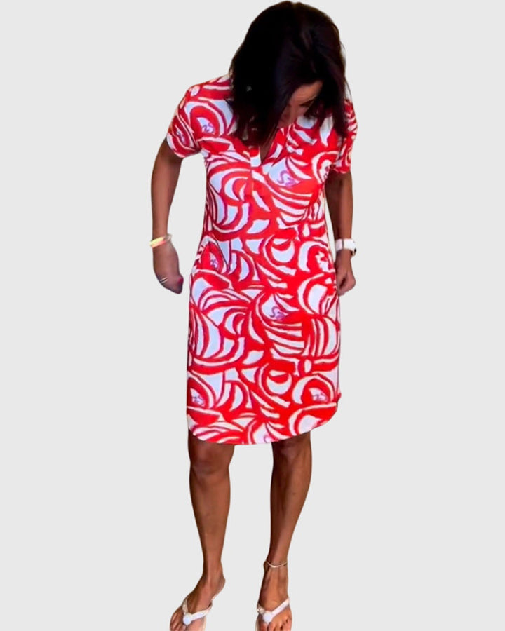Jeanne | Flattering Avenue Wrap Dress