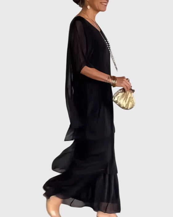 Patricia | Elegant Long and Flowing Dress