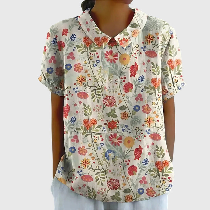 Elise | Floral Blouse