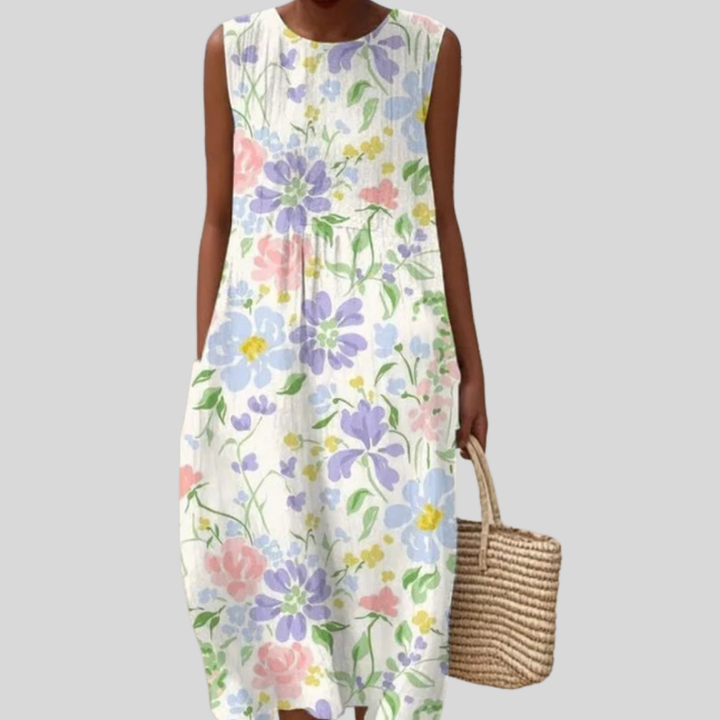 Janyce - Fluid and Comfortable Dress