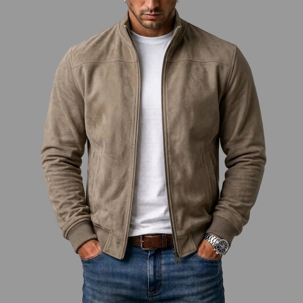 Corrado | Suede Leather Jacket