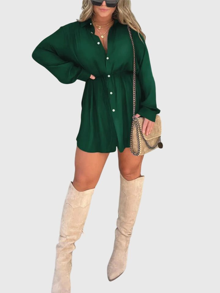 Sylvie | Elegant Pinafore Dress