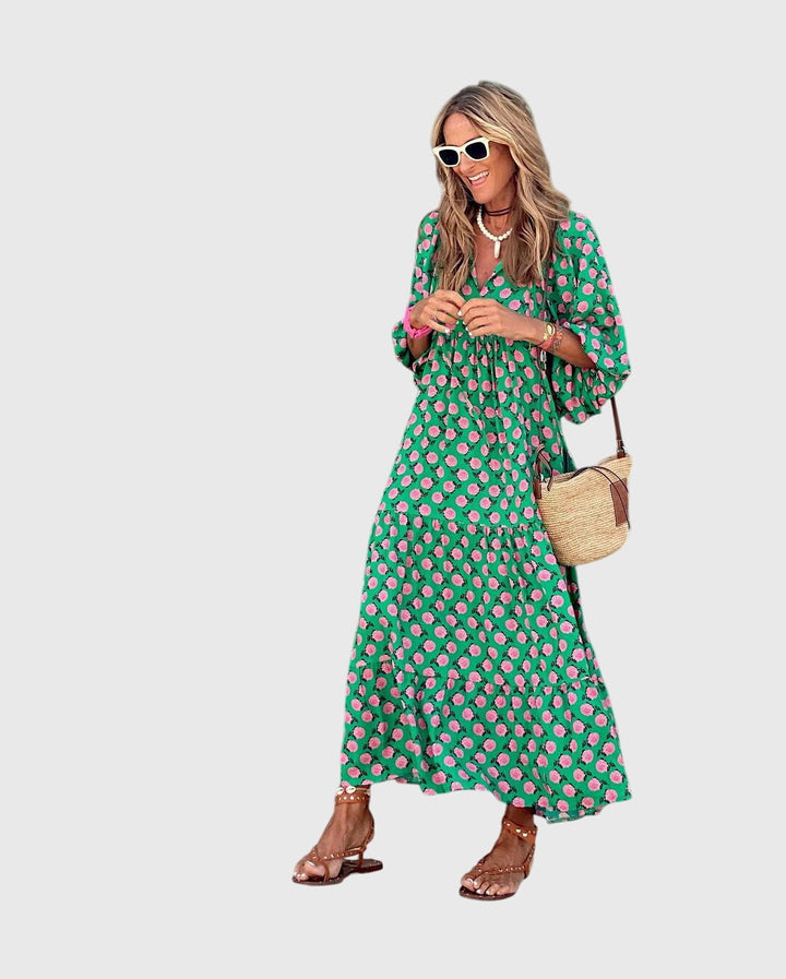 Françoise | Bohemian Maxi Dress