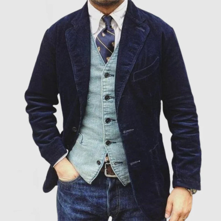 Edmond | Corduroy Blazer and Waistcoat