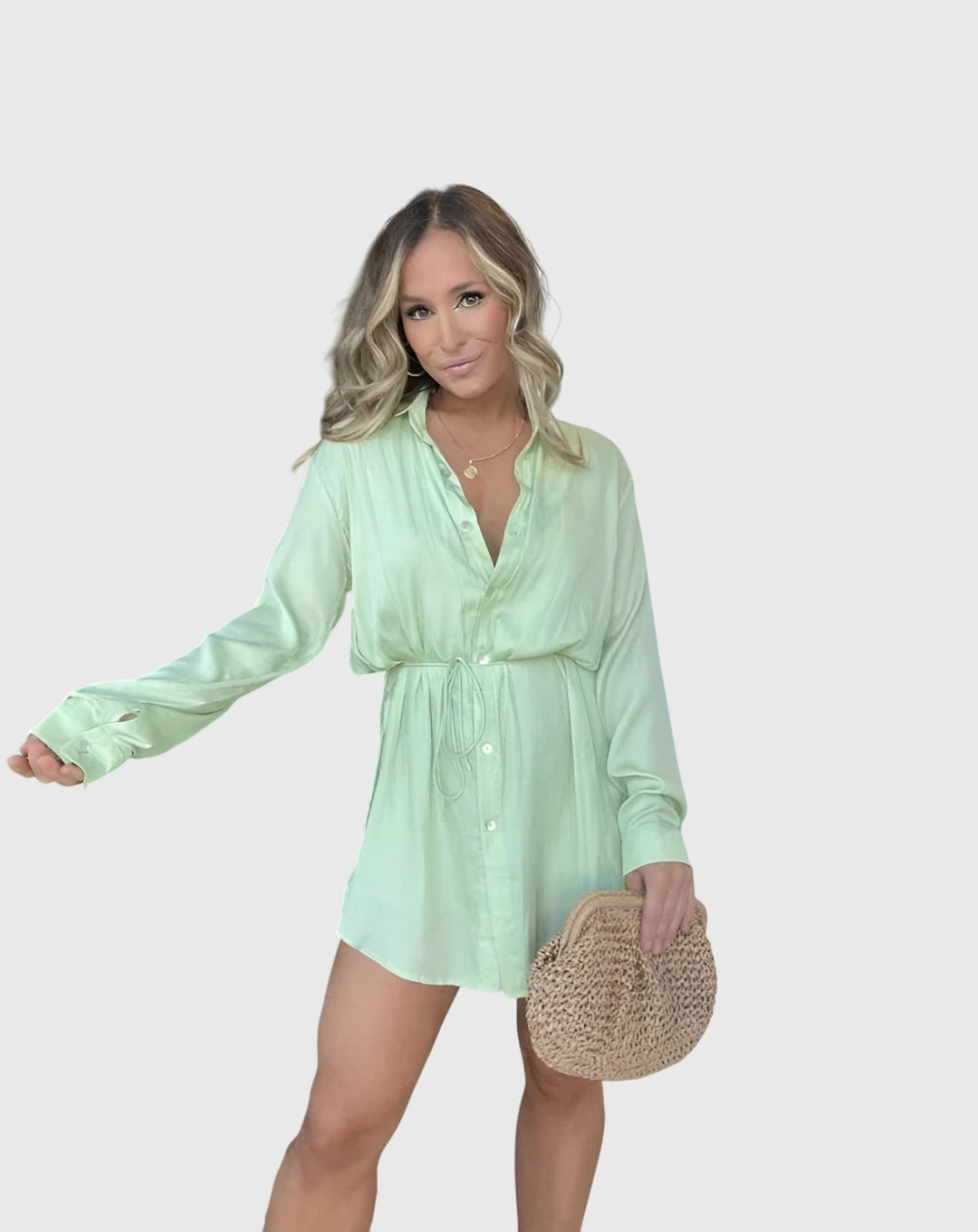 Sylvie | Elegant Pinafore Dress