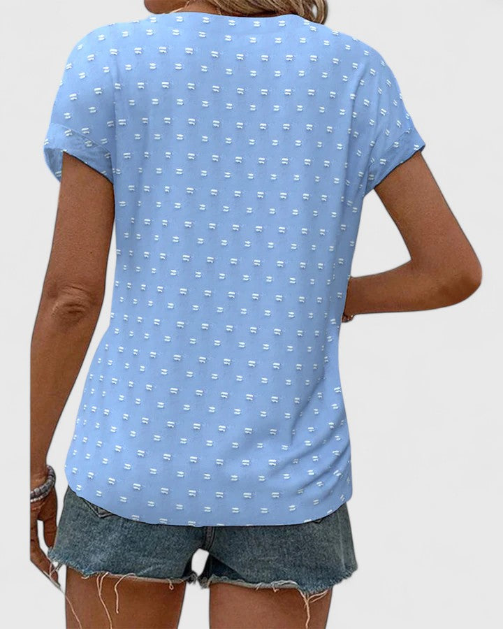 Élodie | Comfortable V Neck Shirt