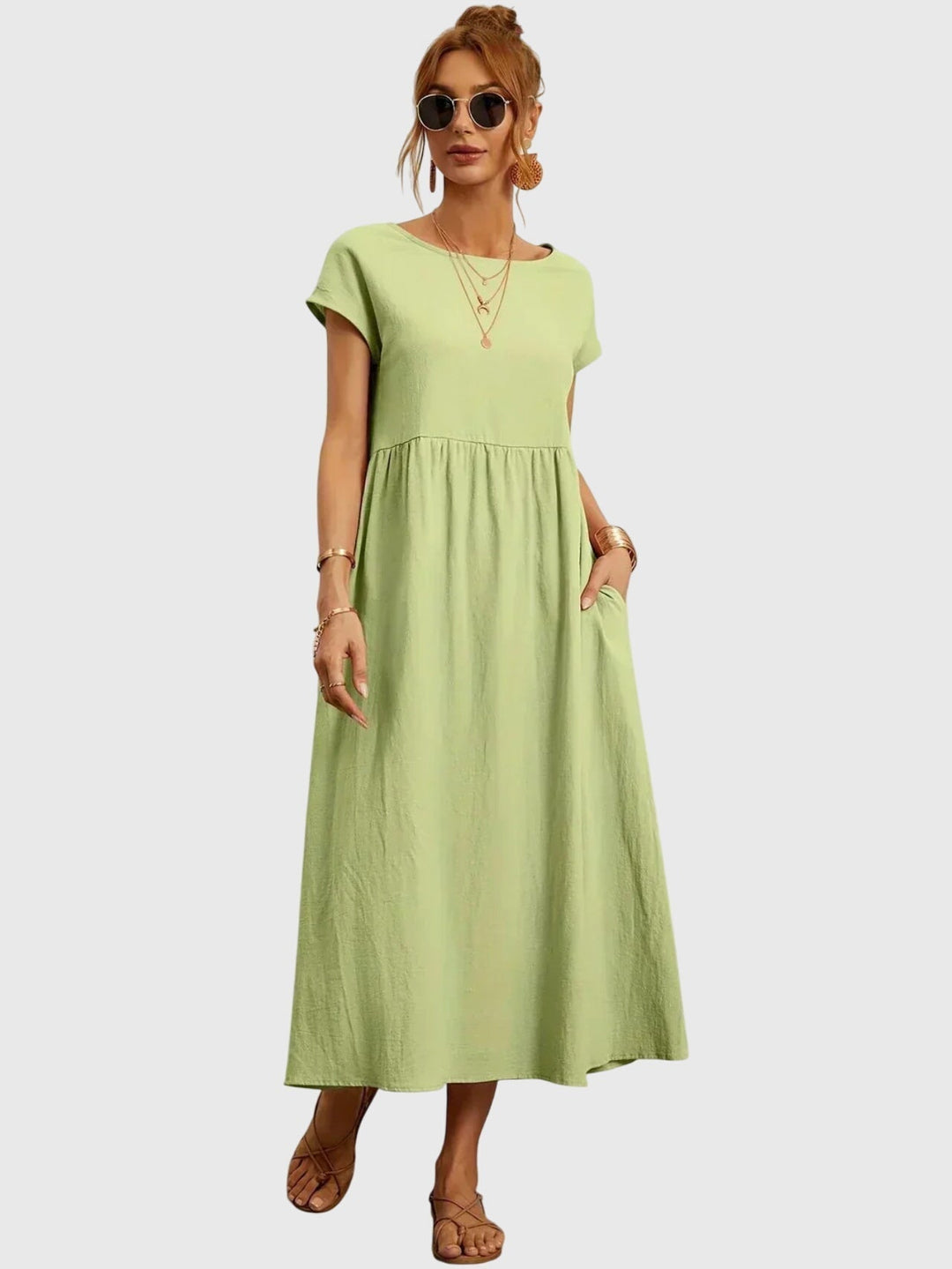 Giselle | Casual Dress with Pockets