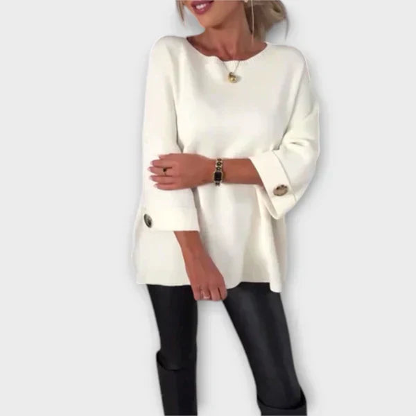 Saoirse™ | Refined Knit Blouse