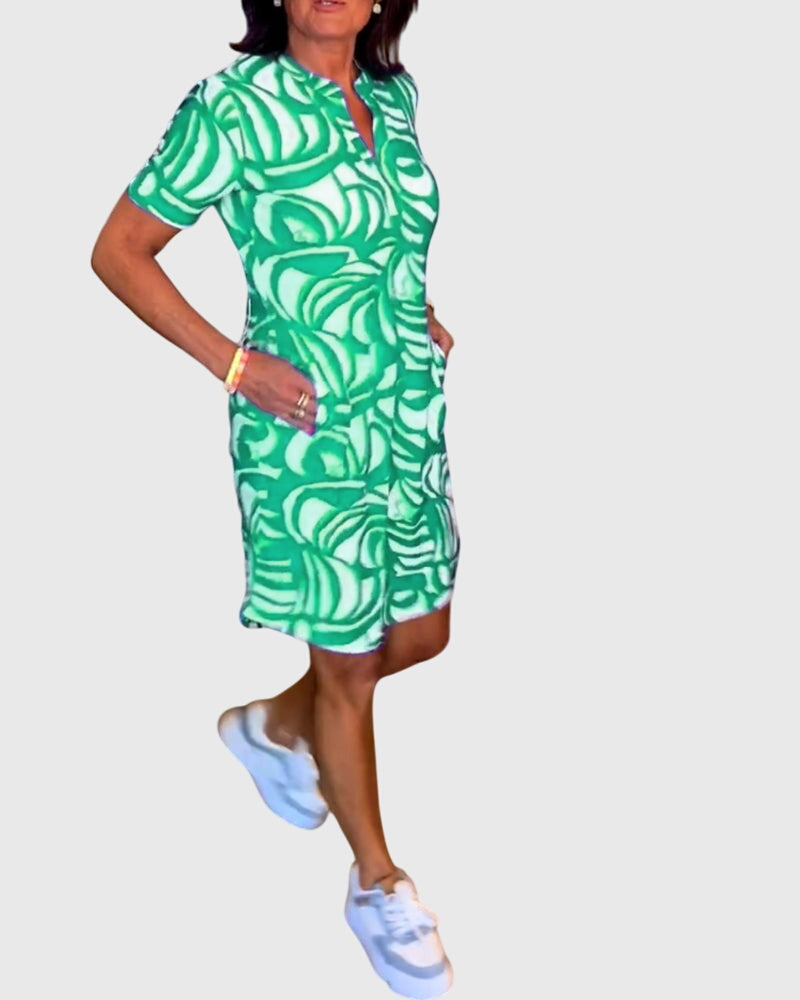 Jeanne | Flattering Avenue Wrap Dress