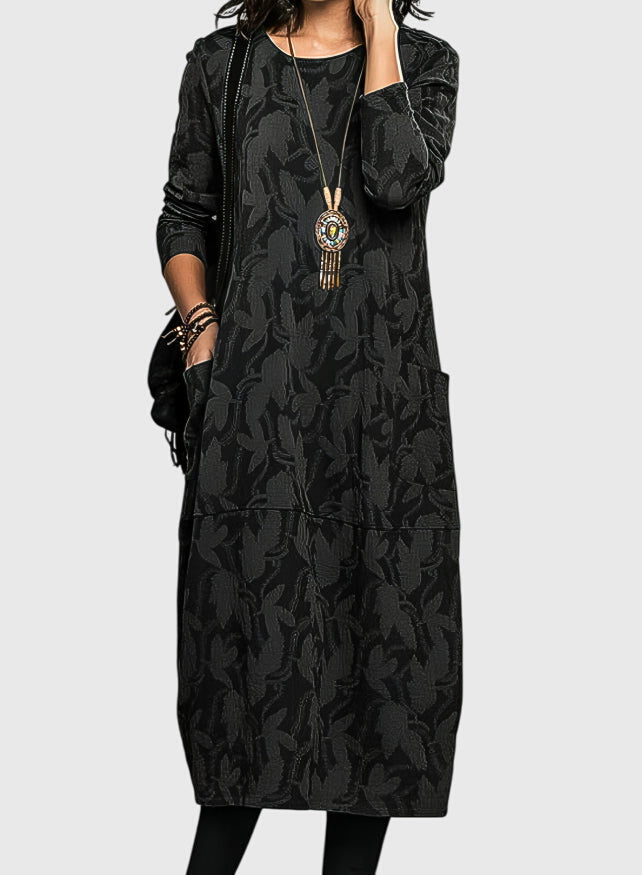 Victoria | Casual Round Neck Dress
