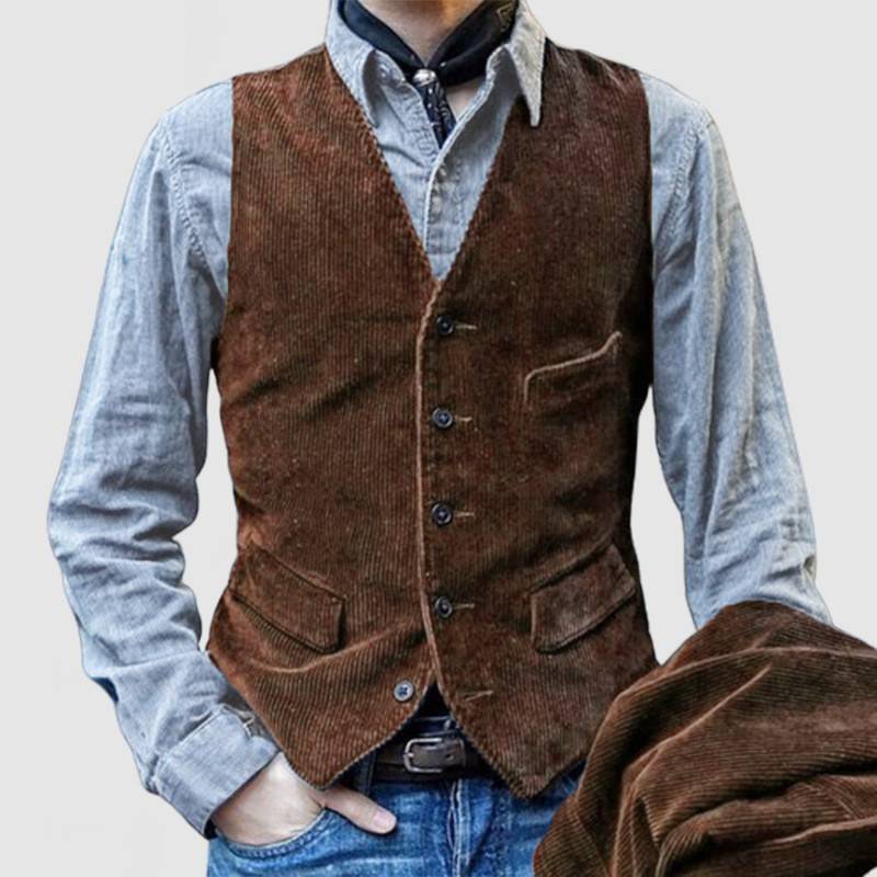 Edmond | Corduroy Blazer and Waistcoat