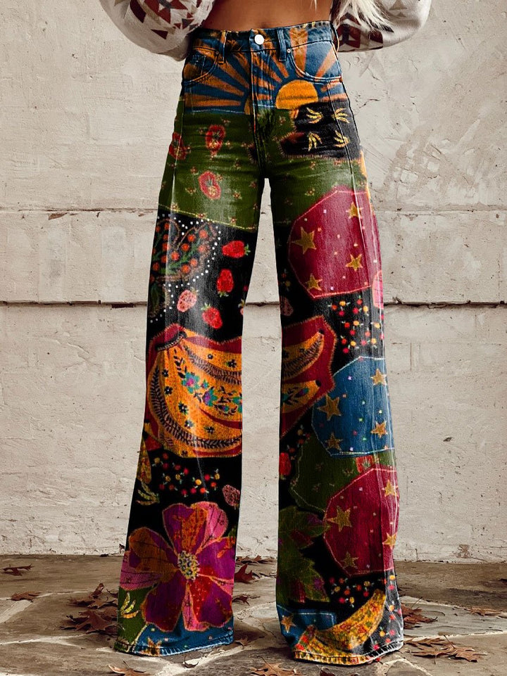 Édith | Authentic Pattern Trousers