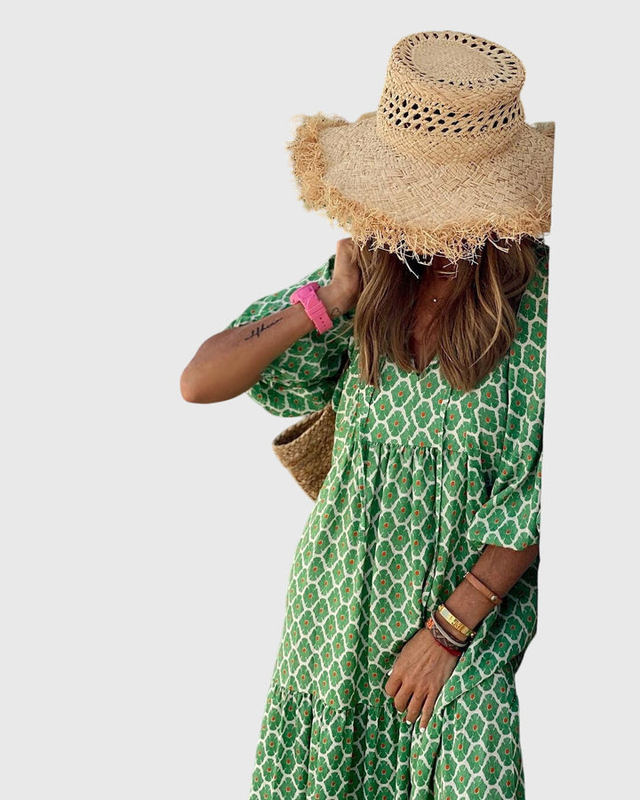 Françoise | Bohemian Maxi Dress