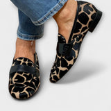 Leva™ | Leopardo rašto mokasinai