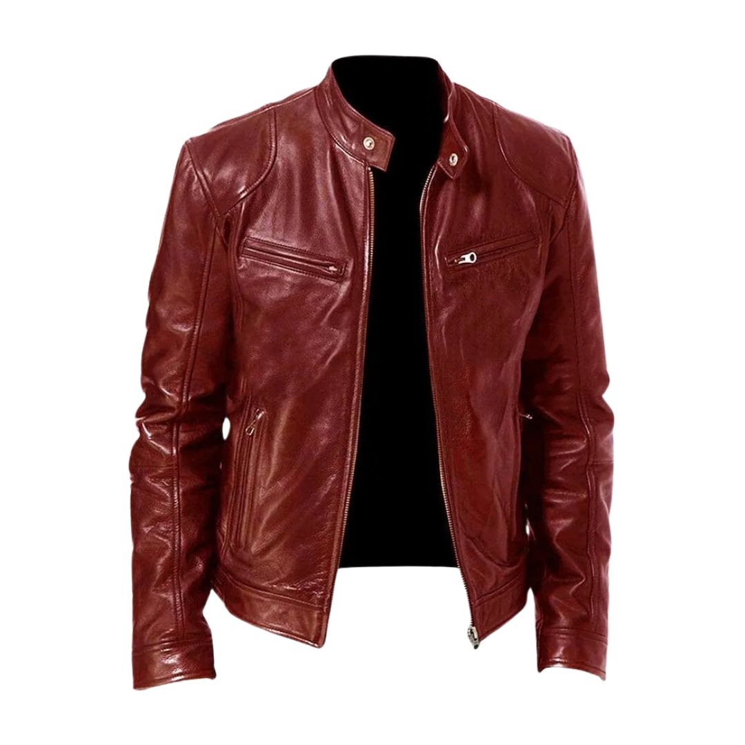 Fabien | Casual Leather Jacket