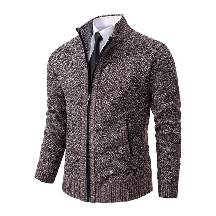 Lucien | Zip-up Knit Jumper