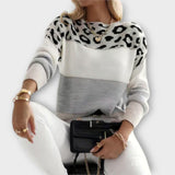 Roisín™ | Leopard Print Jumper
