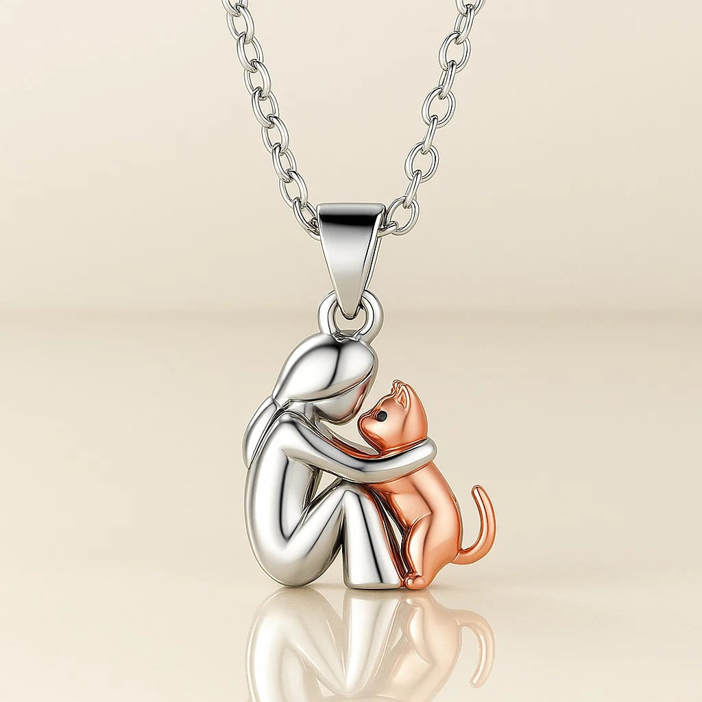 Cat Pendant Necklace