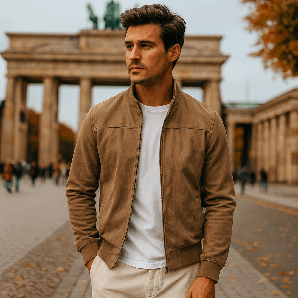 Martin | Suede Bomber