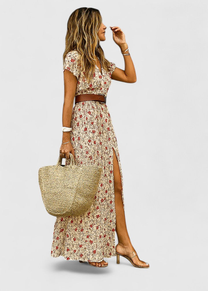 Caroline | Elegant Boho Maxi Dress