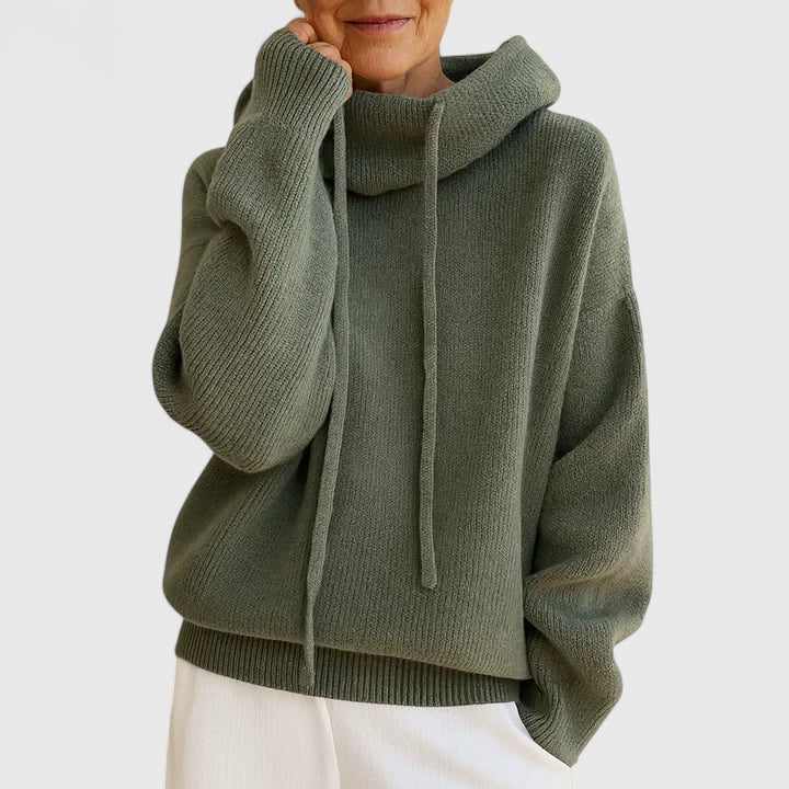 Jeanne | Comfortable Knitted Hoodie