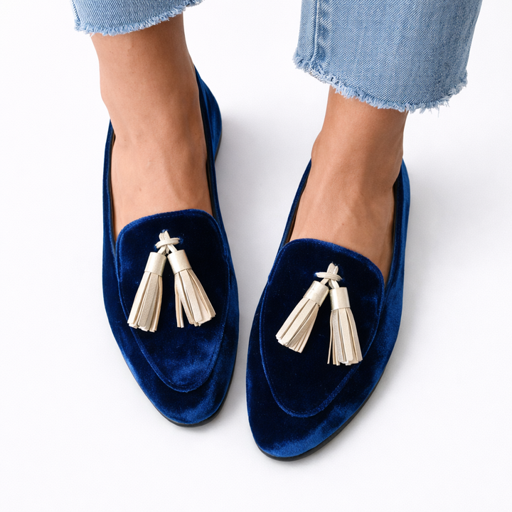 Celestia - Elegant Fringed Loafers