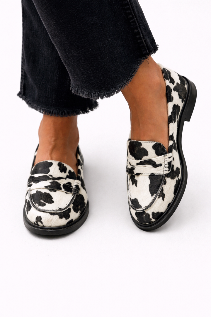 Claria - Chic Printed Loafers