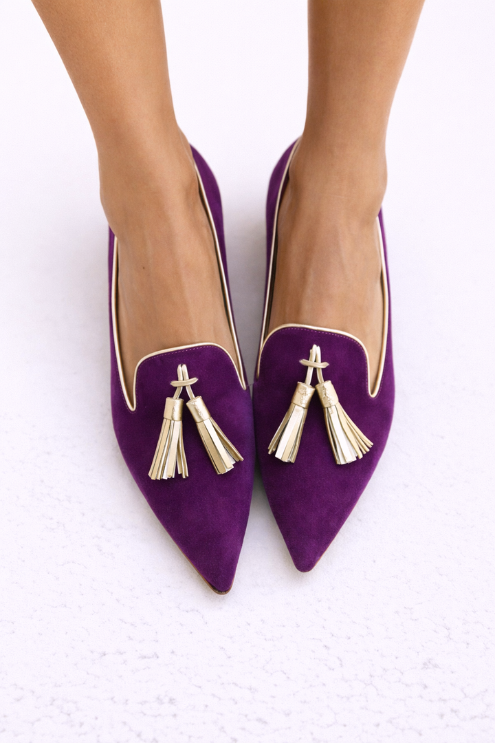 Portia - Boho Fringe Moccasins