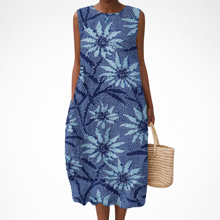 Adelaide - Comfortable Sleeveless Summer Dress