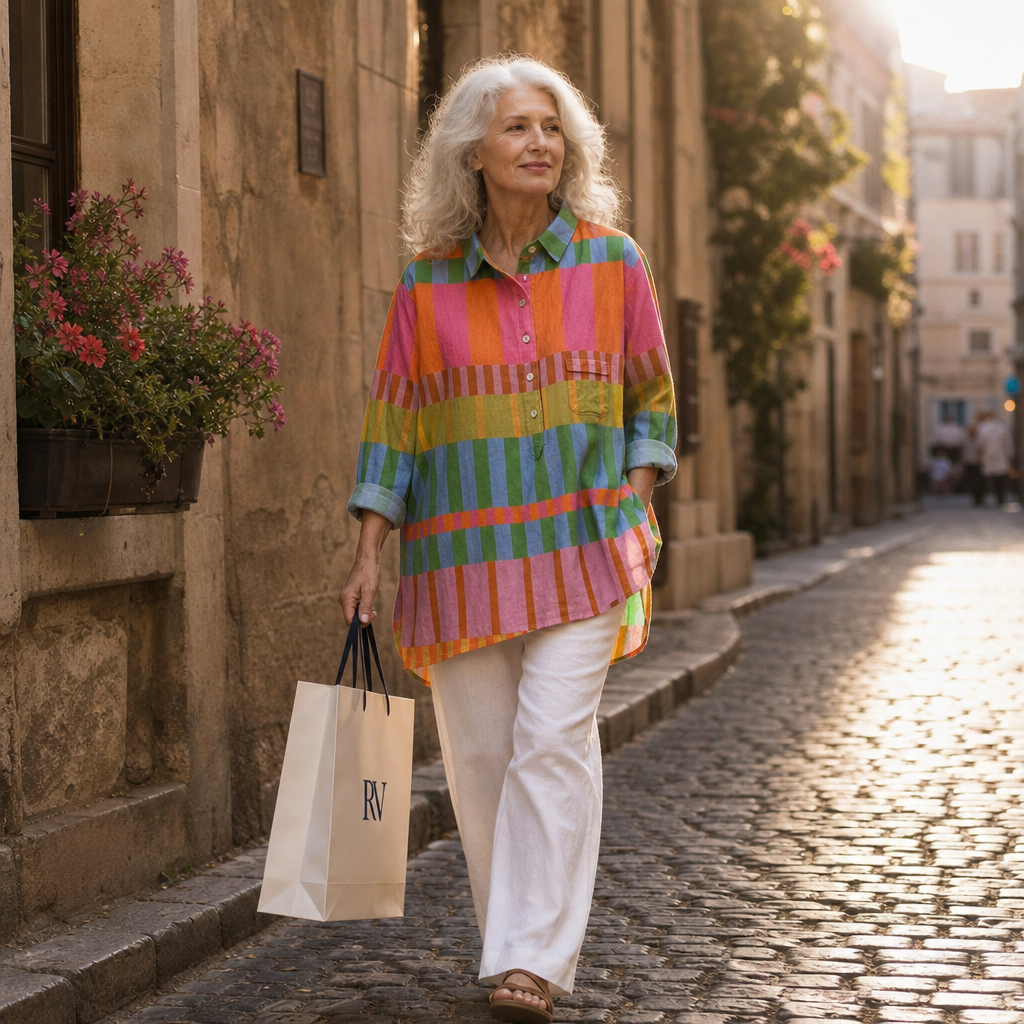Amber | Elegant Summer Blouse