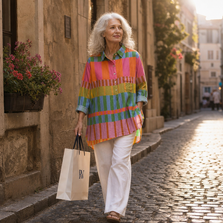 Amber | Elegant Summer Blouse