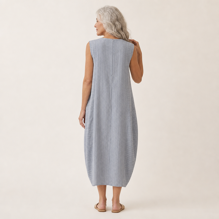 Enzo - Comfortable Sleeveless Summer Dress