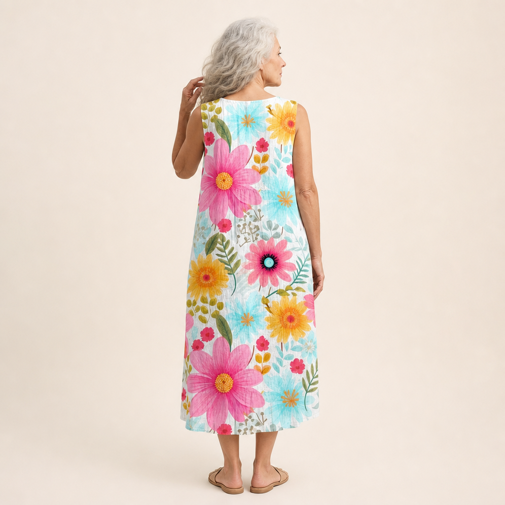 Pia - Fluid and Comfortable Dress