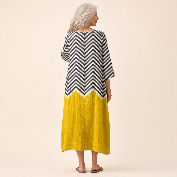 Bernadette - Flattering Printed Summer Dress