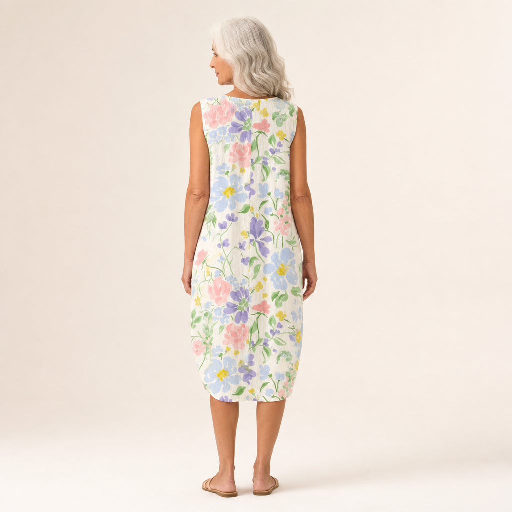 Janyce - Fluid and Comfortable Dress
