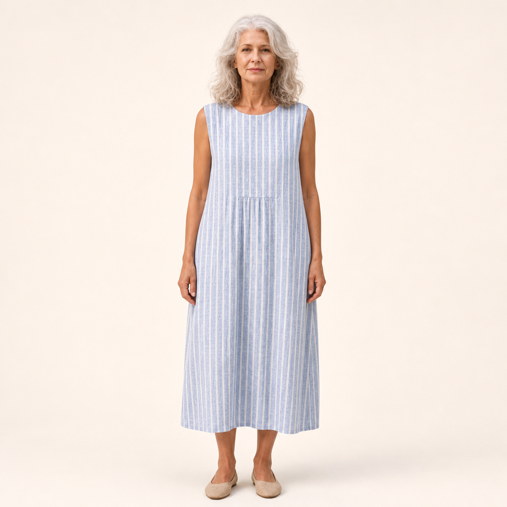 Rose - Comfortable Sleeveless Summer Dress