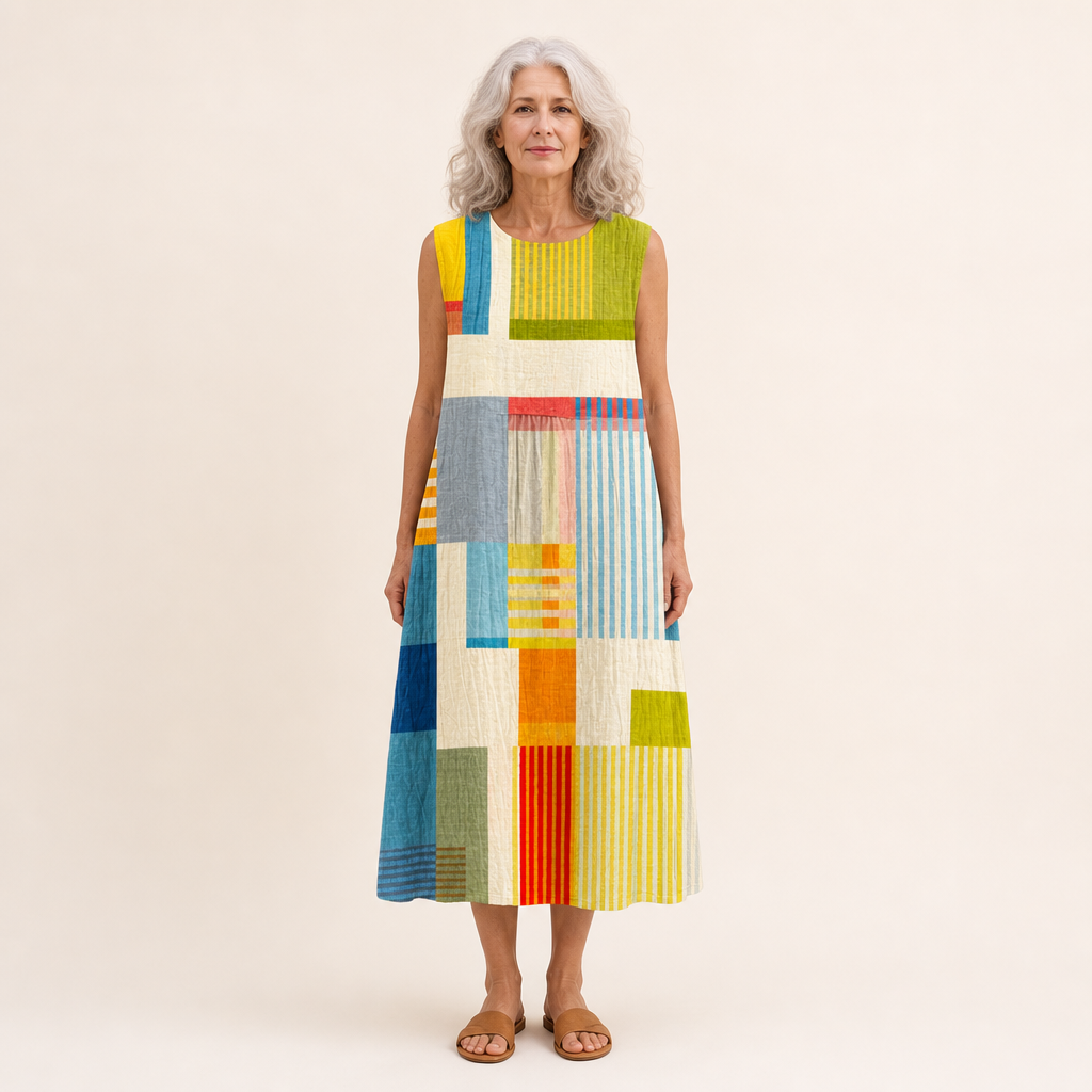 Léa - Comfortable Sleeveless Summer Dress