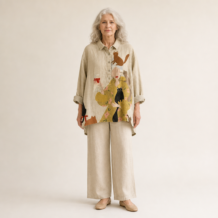 Ariane | Elegant Summer Blouse