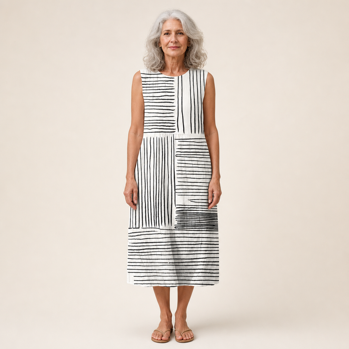 Vivienne - Comfortable Sleeveless Summer Dress