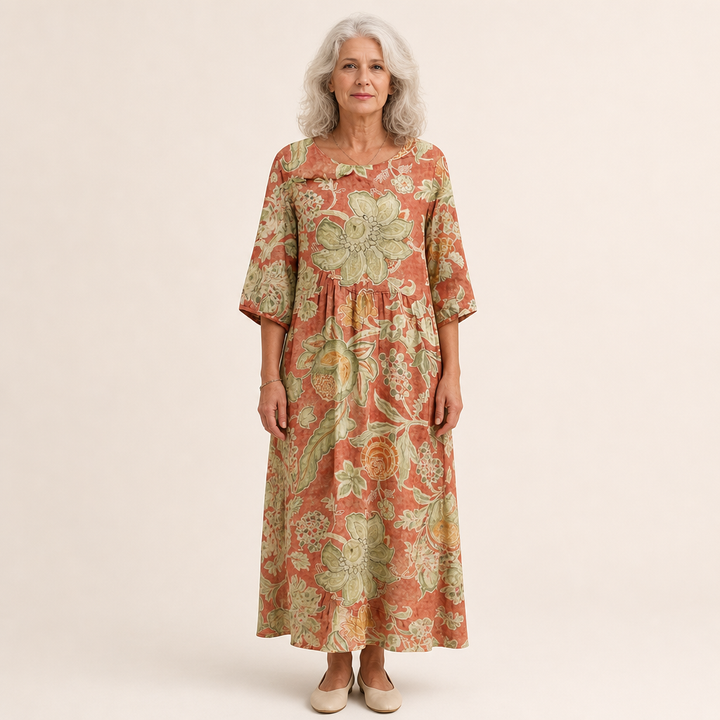 Zoe - Chic and Comfortable Long Flowing Dress