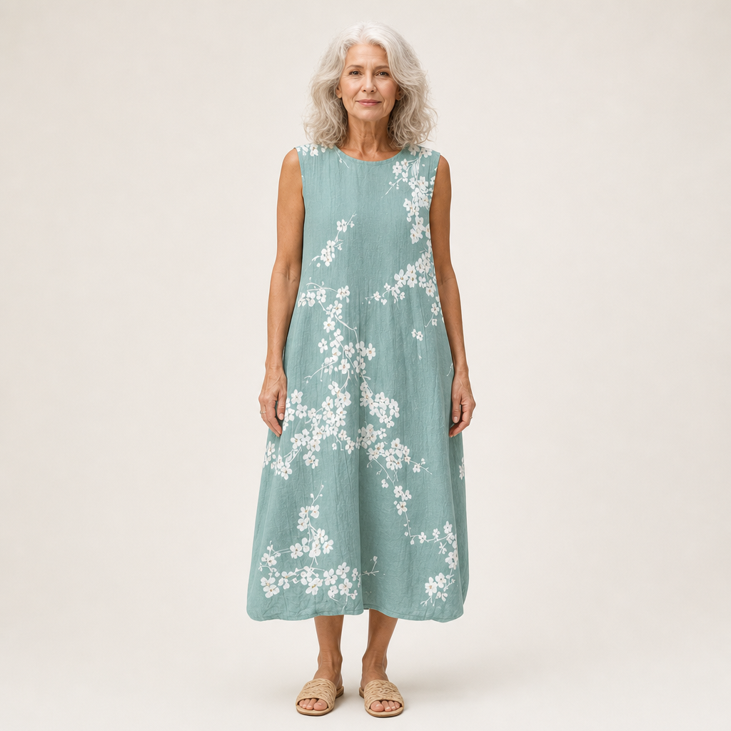 Ursule - Comfortable Sleeveless Summer Dress