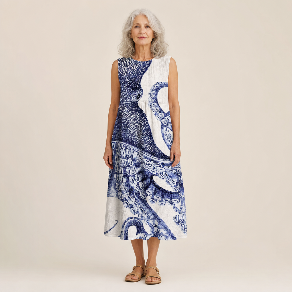 Oriane - Fluid and Comfortable Dress